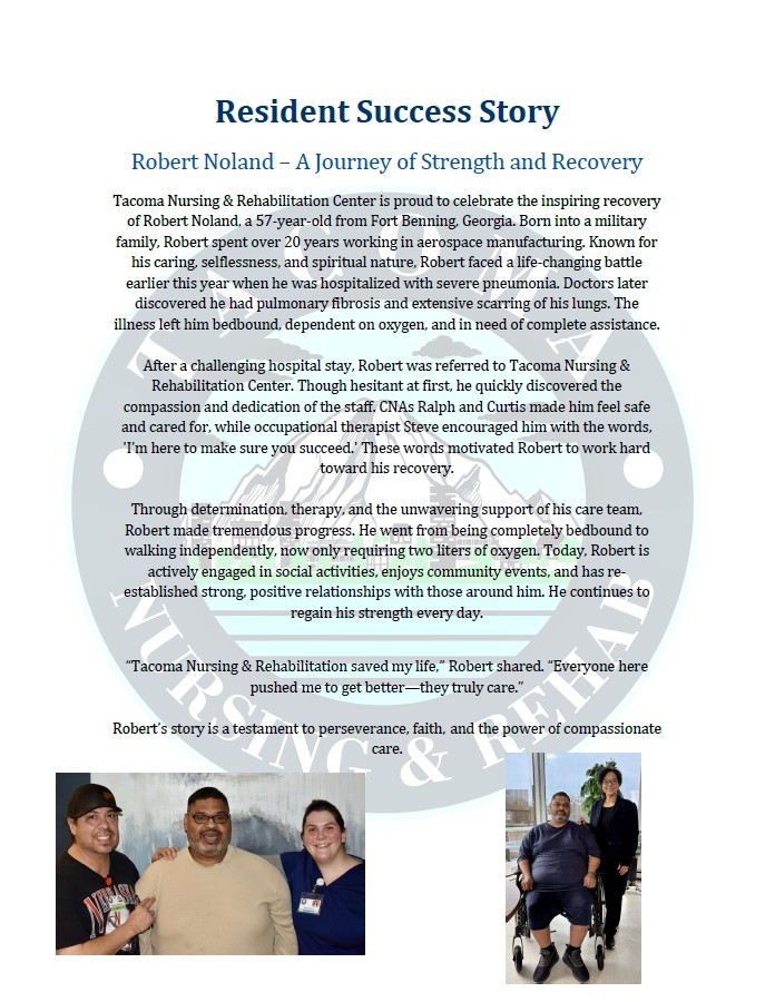 Resident Success Story